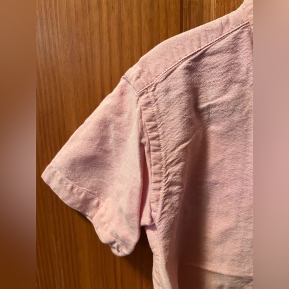 Ralph Lauren pink short sleeve button down shirt - Picture 5 of 8